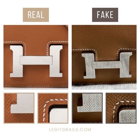 hermes constance bag real vs fake|Hermes bag authenticity check.